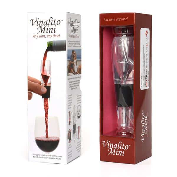 Wholesale Gifts Tomorrow – wholesale Wine aerator – Vinalito Mini Travel Wine Aerator Decanter with Case4