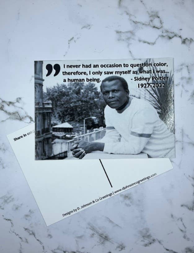 D. Johnson & Co Greetings - Wholesale Everyday Greeting Card - Share in celebrating BHM folded card set7