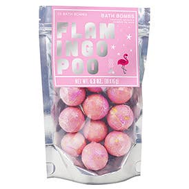 Gift Republic - Wholesale Bath Bomb/Fizz - Flamingo Poo Bath Bombs1