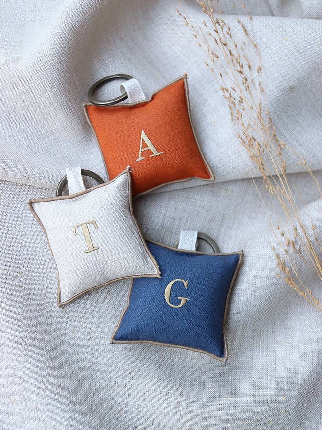 Giardino Segreto - Wholesale Keychain - Unisex - CUSTOMIZABLE linen keychain12