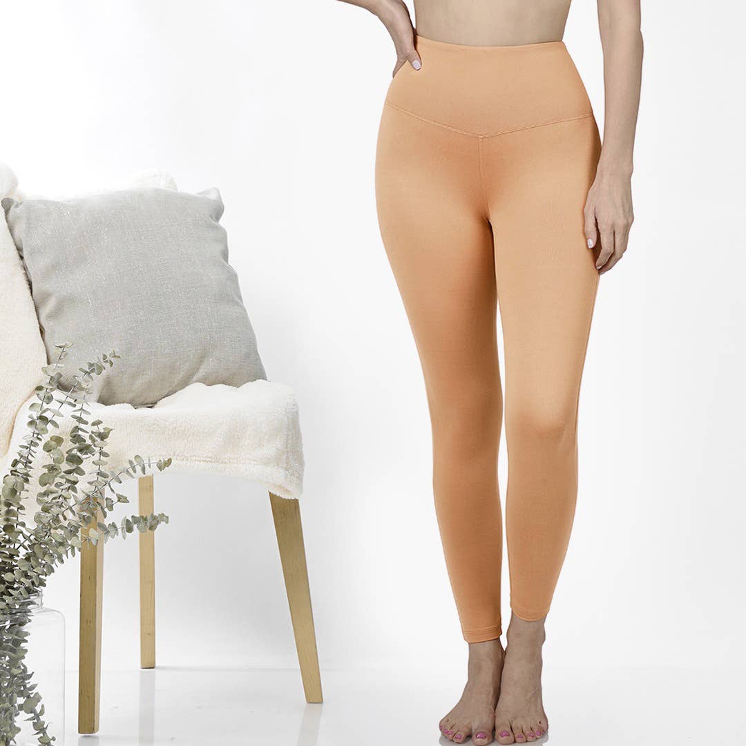 42POPS - Wholesale Athletic/Lounge Leggings - Women's - .Microfiber Waistband Leggings0