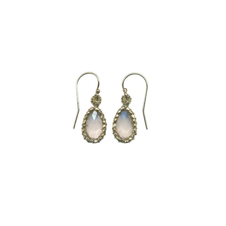 Caged Pave Earrings for wholesale by Danielle Welmond