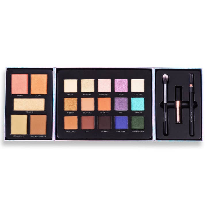 Profusion Cosmetics - Wholesale Eyeshadow Palette - Beauty Superstars - 23-Piece All-in-One Makeup Collection1