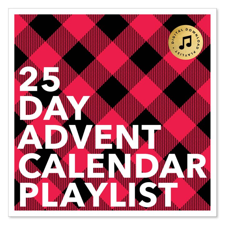 CLASSIC PLAID ADVENT CALENDAR PLAYLIST for wholesale by SoundSentiments