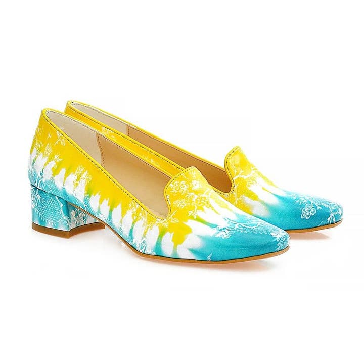 Painting Art Career Heel Shoes WDB103 for wholesale by Goby