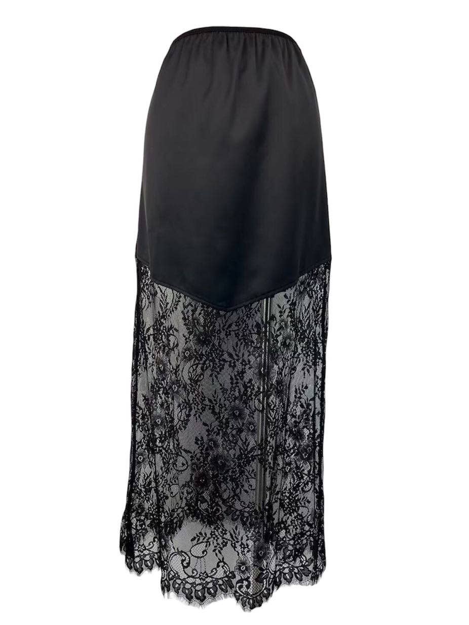 Svart Spetskjol (07-3286) för wholesale på Faire0