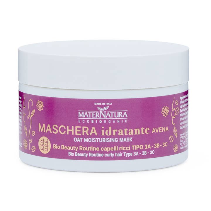 Oat moisturizing mask CURLY HAIR for wholesale by MaterNatura
