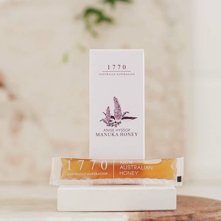 Anis & Manuka Honig-Sticks 120g für den Großhandel von 1770 Naturally Australian