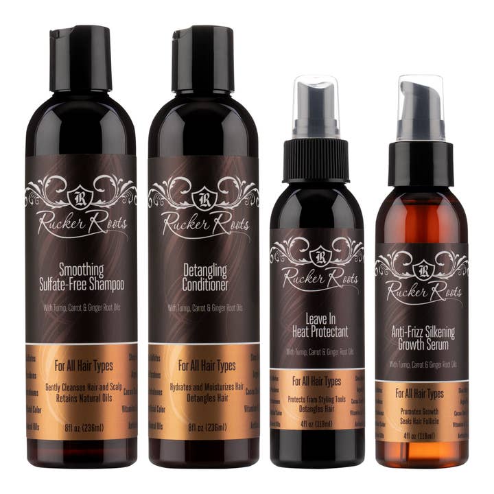 4 Step Natural Smoothing System for wholesale by Rucker Roots
