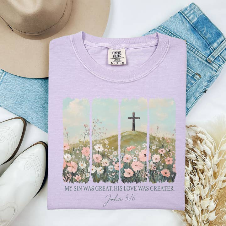 Él es Risen Tee para venta al por mayor de Woobie Beans Jewelry, Gifts & Apparel