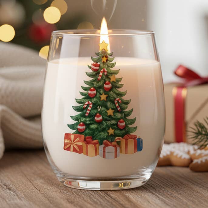 Yuletide-Schätze Kerze im Glas für den Großhandel von Luminate 365 Candles