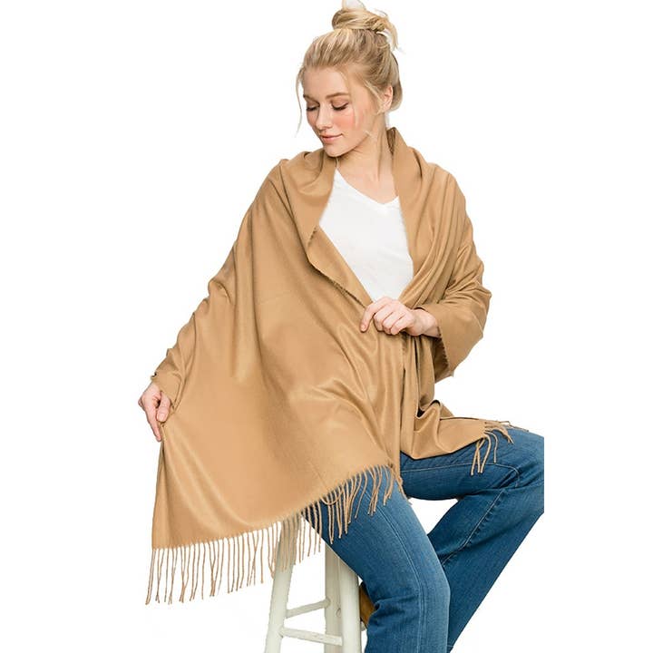 Sky Cashmere Scarf for wholesale by Funteze