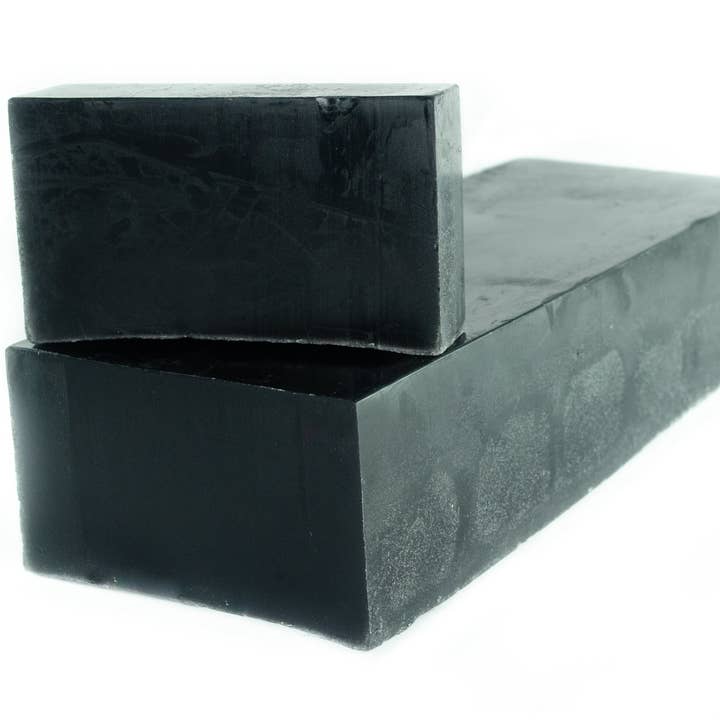 Charcoal Detox Soap Loaf for wholesale by The Soap Shop