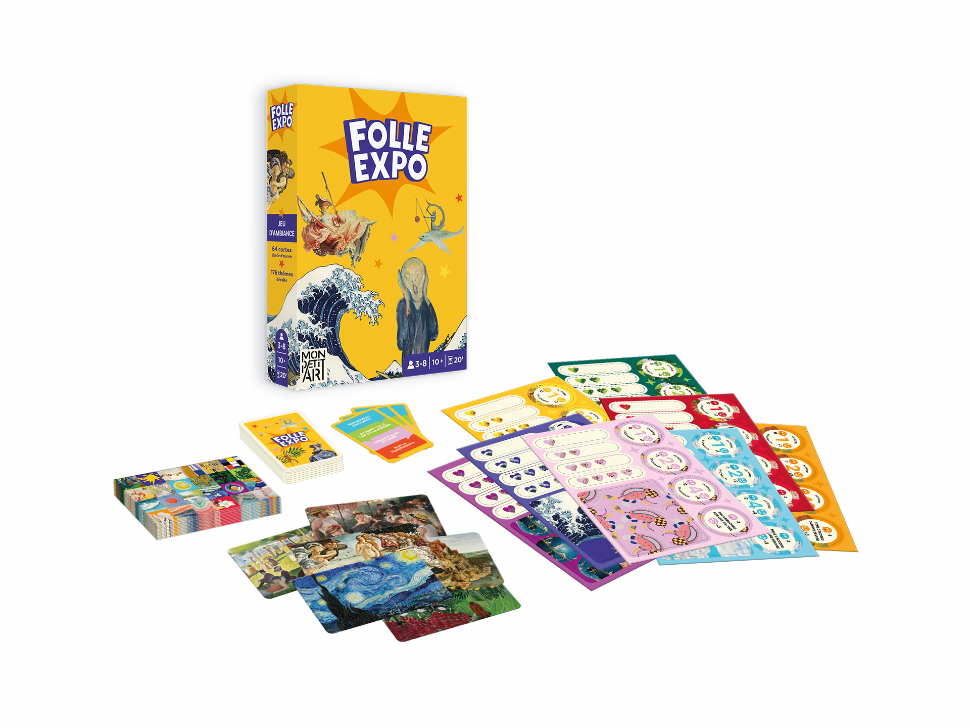 Mon Petit Art – wholesale Card game – Folle Expo1