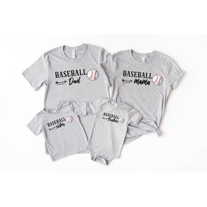 Baseball Mom Shirt, Baseball Far Skjorte, for engroshandel hos Custom T Story
