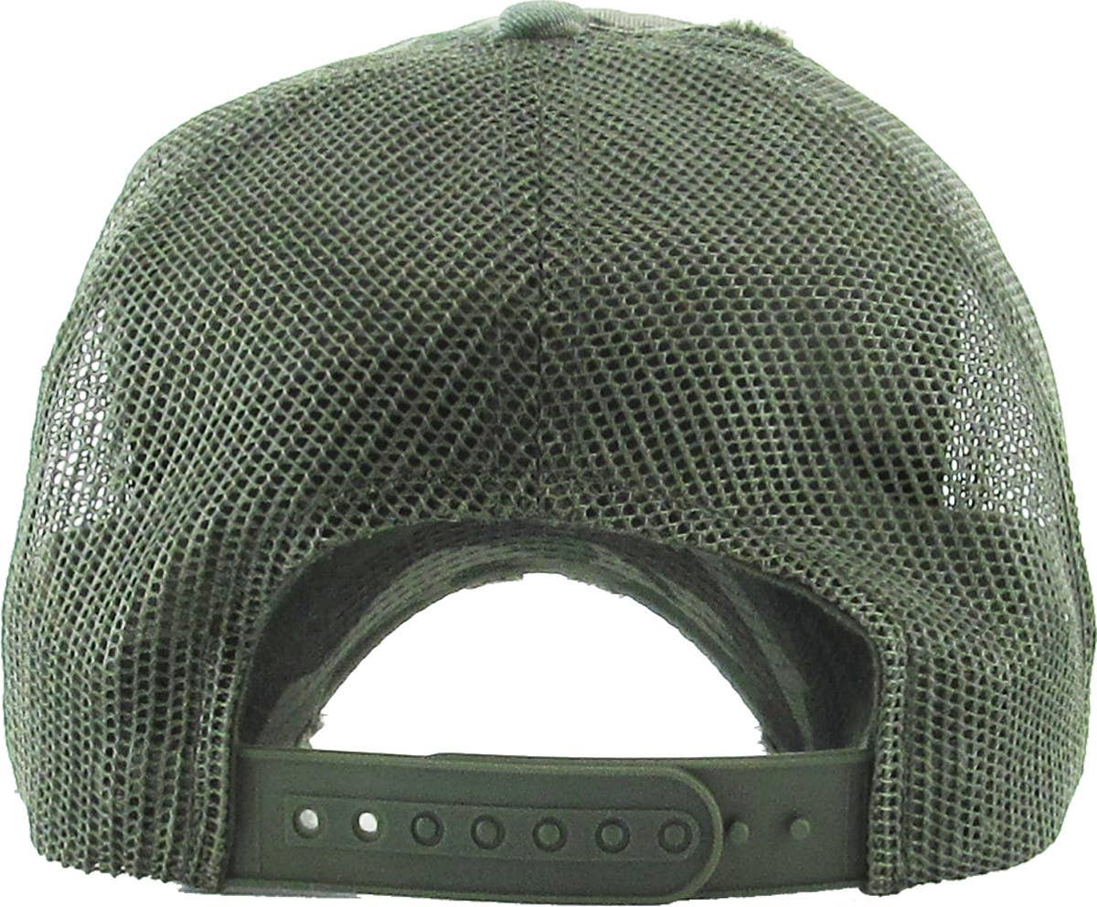 KBETHOS – Großhandel Basecap – Unisex – Vintage-Trucker-Cap mit Mesh-Einsätzen11