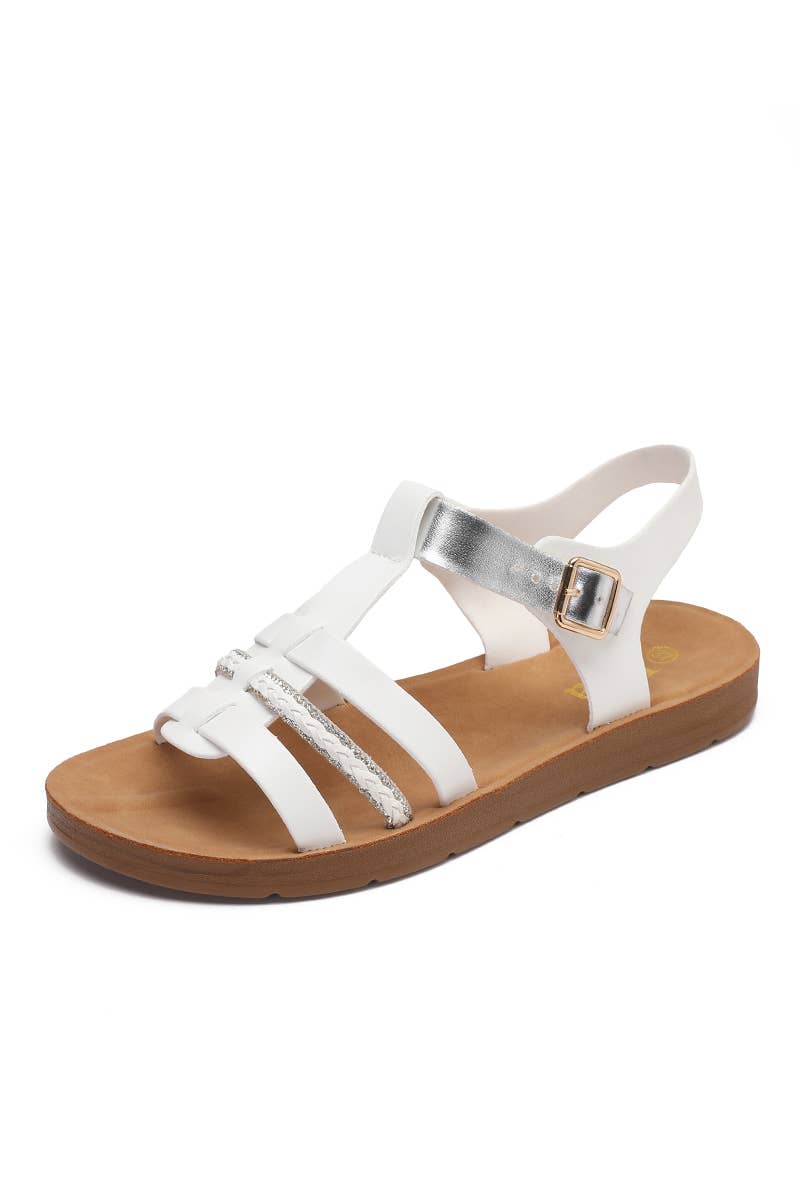 Joia Paris - Vente Sandales – femme - SANDALES PLATES / FLAT SANDALS W-1042