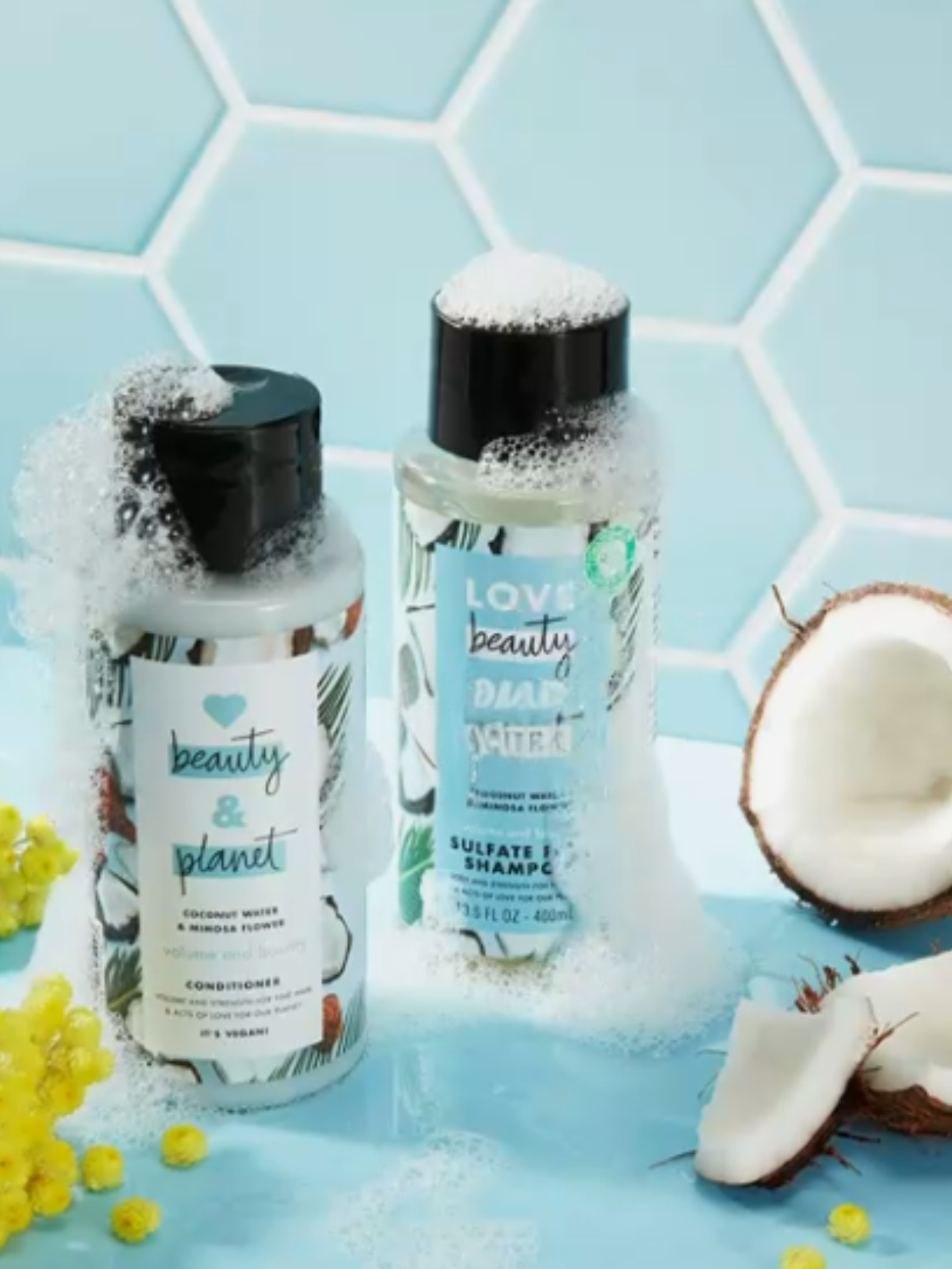 Best Beauty Group - Wholesale Hair Shampoo - LOVE BEAUTY & PLANET Coconut Volume Hair Shampoo 1oz3