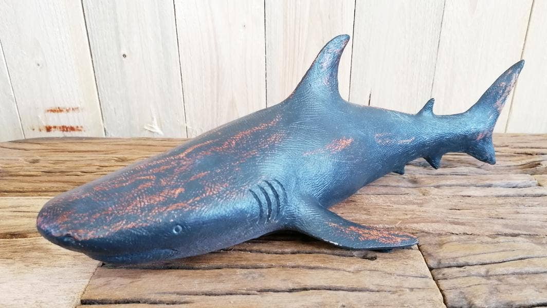 Michael & Philipp Noll e. K. - Wholesale Decorative Figurine - Shark Figure Statue 41.5x18.5x13H cm11