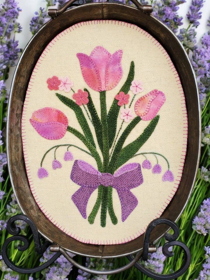 Lentebloemmotief voor wholesale door Sew Cherished