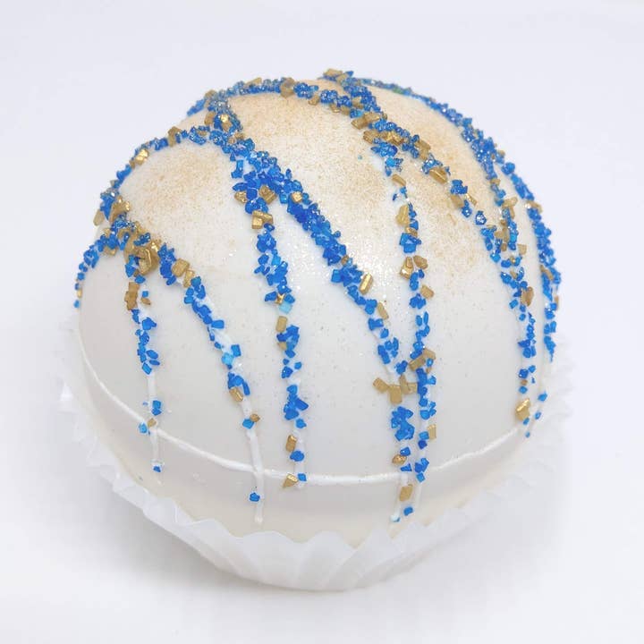 Wild Angel Treats, LLC – wholesale Hot cocoa mix/kit – Hanukkah Large Artisanal Hot Cocoa Bombs3