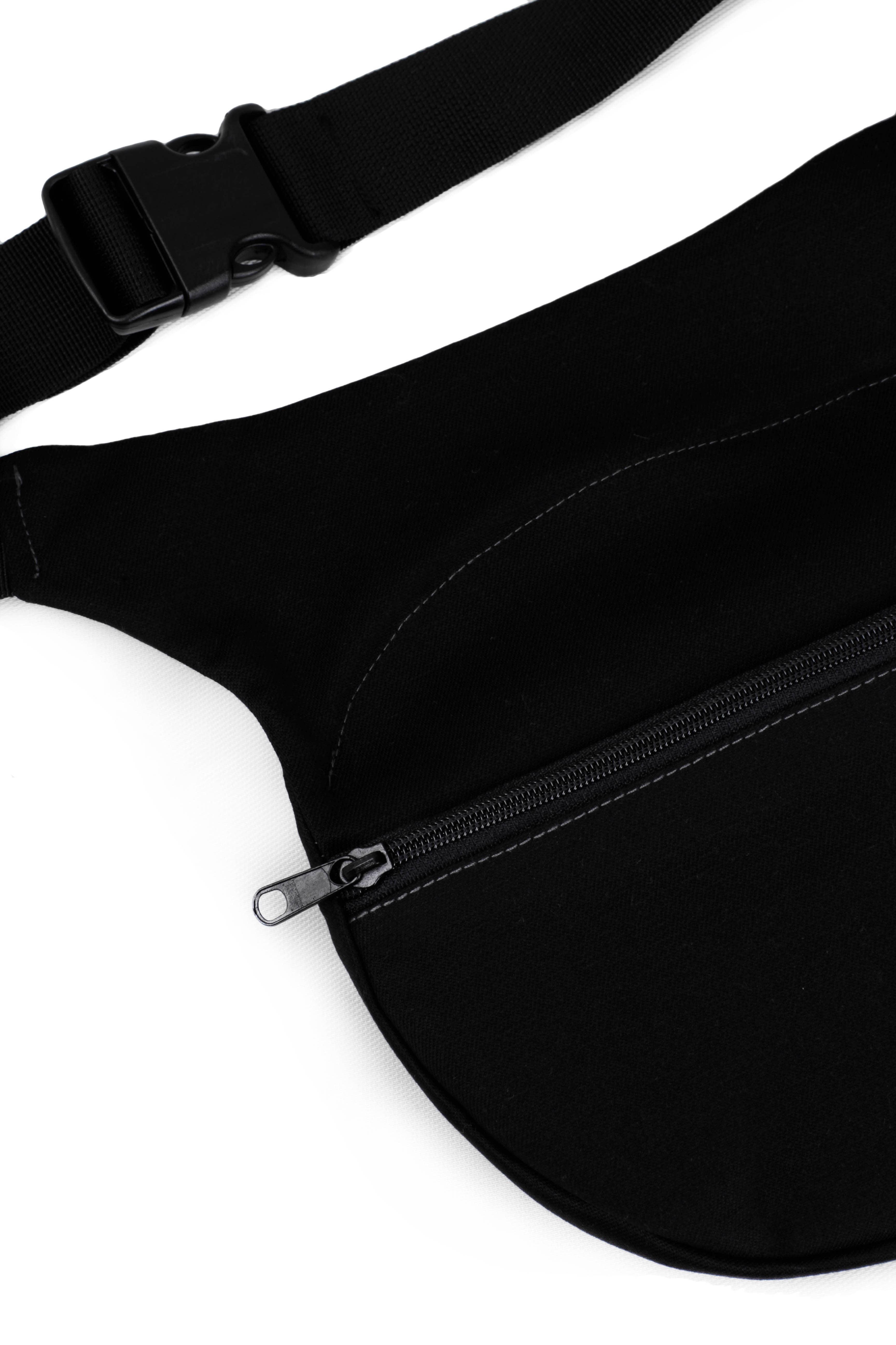 K1000 - Wholesale Belt Bag - Unisex - FANNY PACK 092 with Secret Pocket -HANDMADe-2