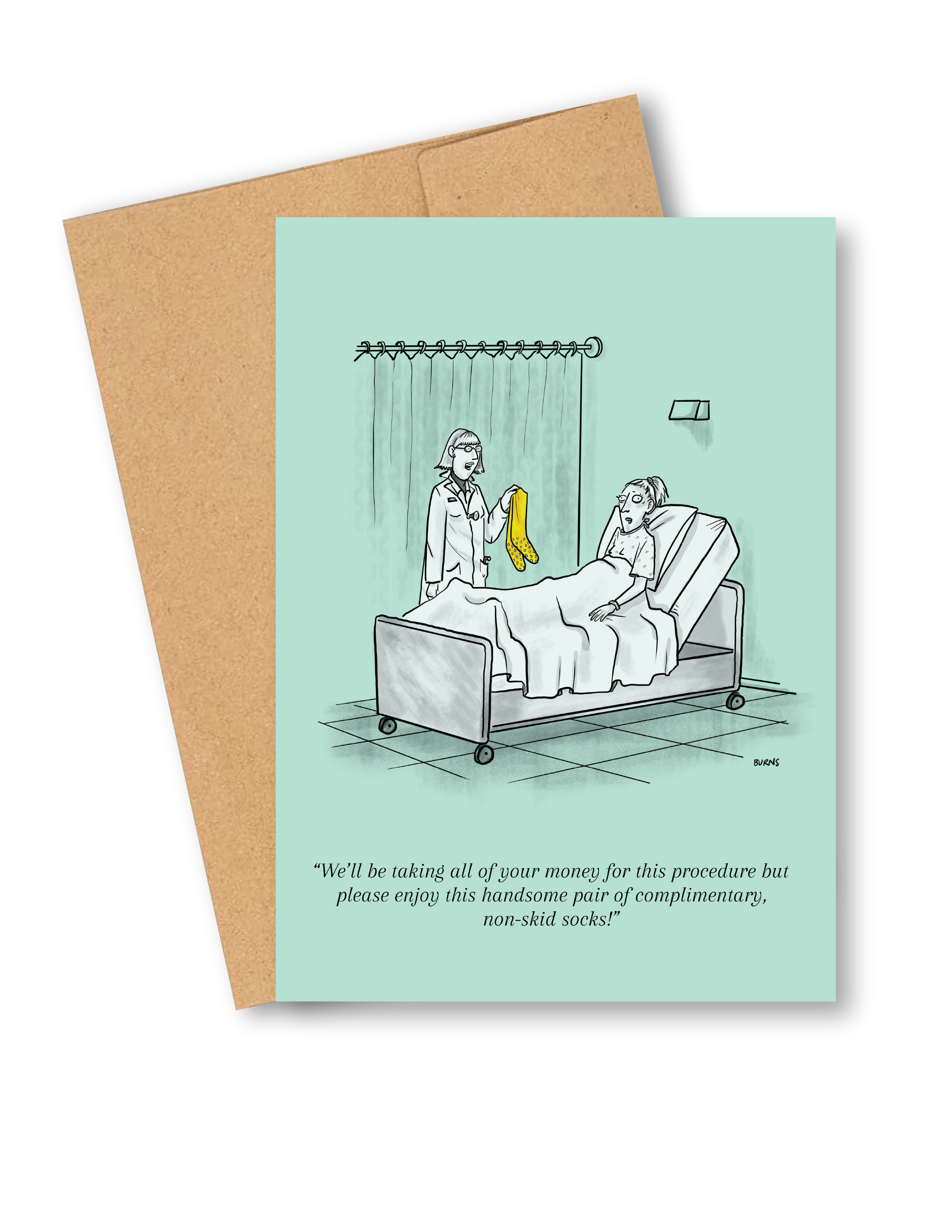 BounceBack – wholesale Everyday greeting card – Surgery Humor Pack – Six Cards to Laugh in Recovery3
