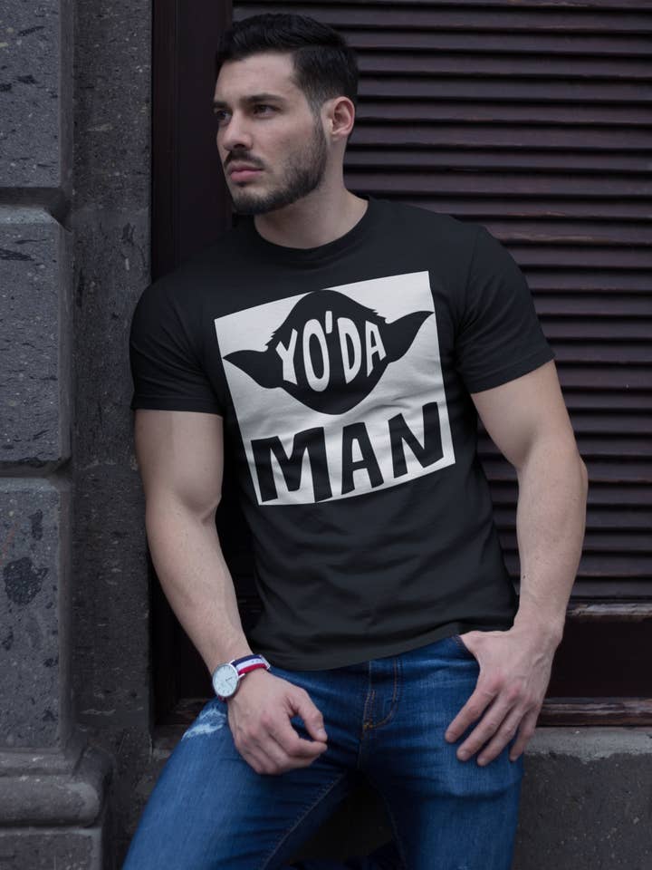 Yo'Da Man Tee for wholesale by Honey Sage