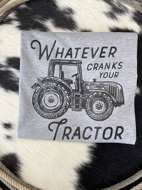 Whatever Cranks Your Tractor Youth Tee for wholesale by Shelley Kudera Design