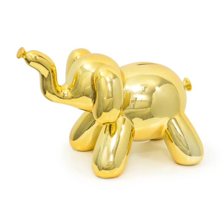Made By Humans Designs – Großhandel Geld-/Sparschwein – Kinder & Baby – Spardose mit Ballonmotiv, großer Elefant