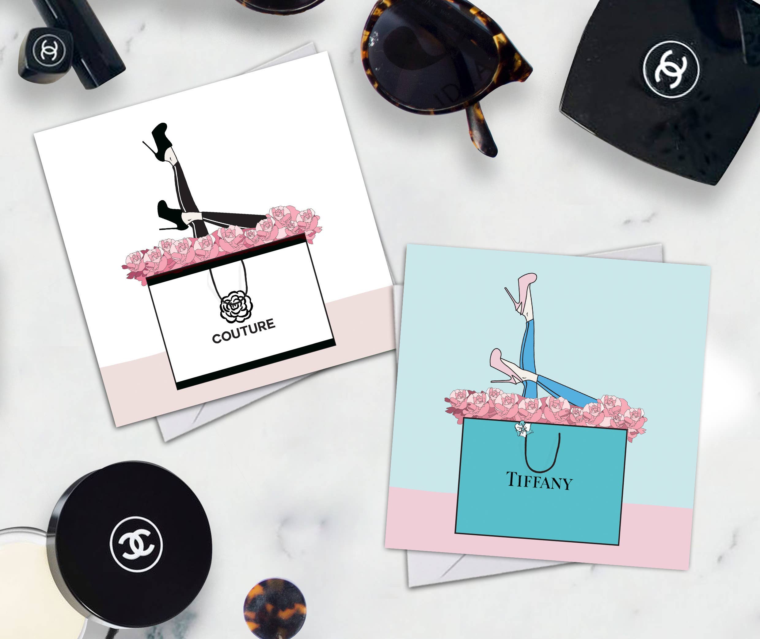 Catherine Loves - Wholesale Everyday Greeting Card - Head over Heels- Couture Greeting Card1