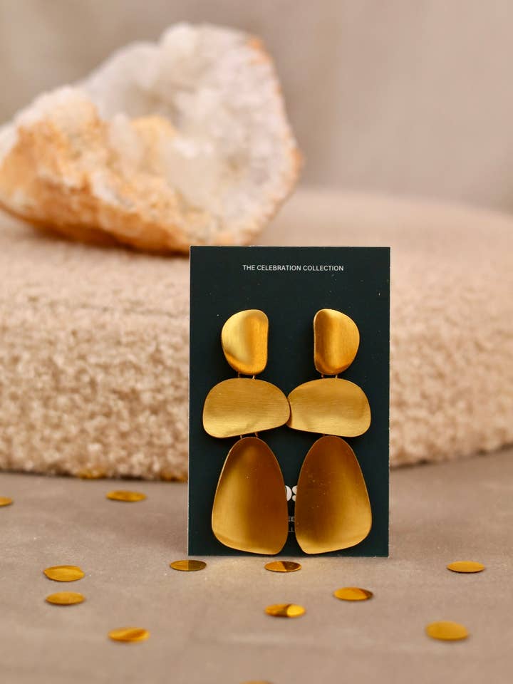 Örhängen - Önskningar i guld för wholesale av HELLO HOSHI