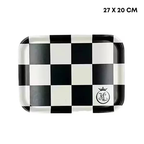 ¡DESBLOQUEE! BRICKA RECTANGULAR//BLANCO Y NEGRO para venta al por mayor de K. Lundqvist Stockholm