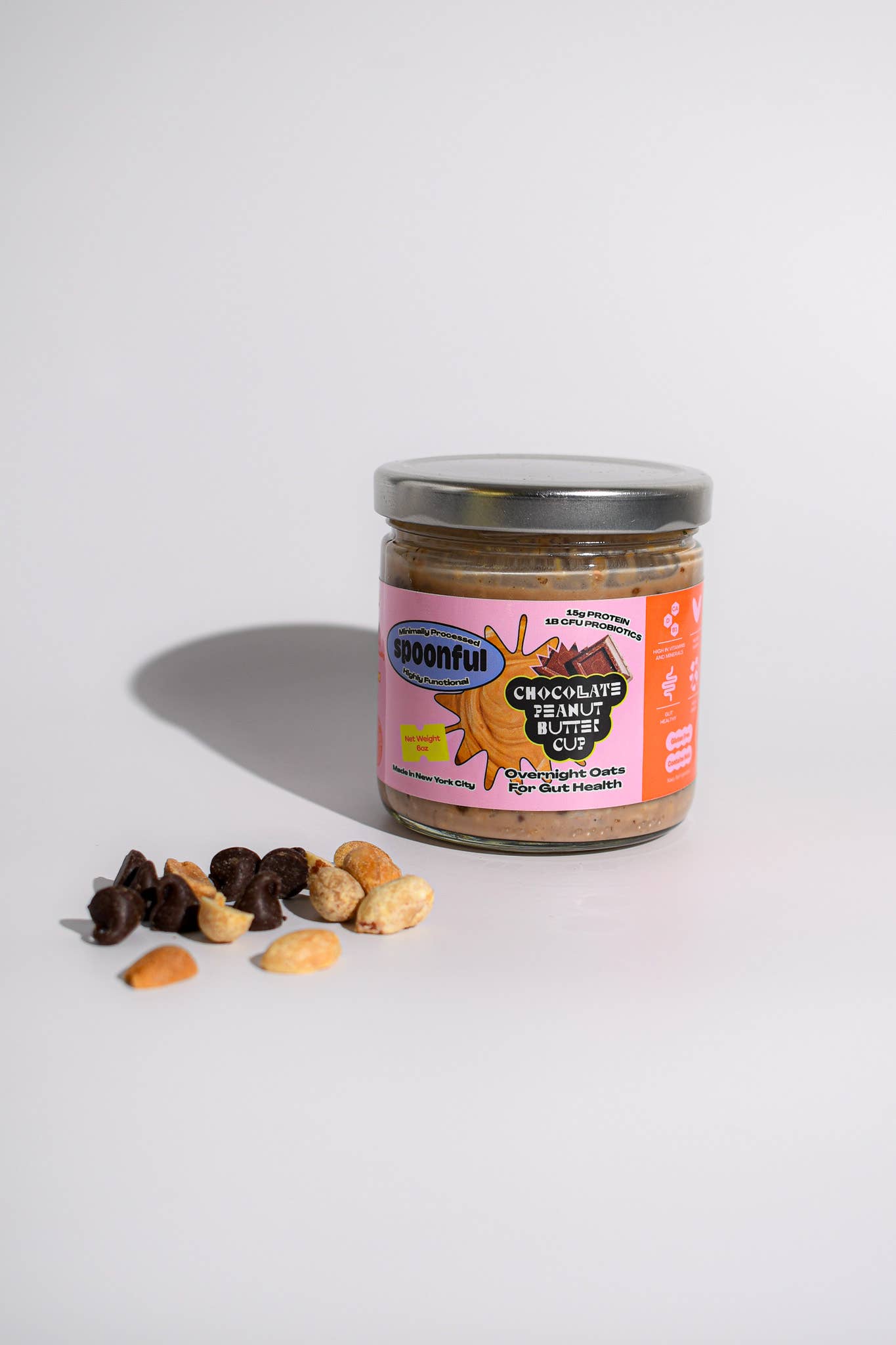 Spoonful - Vendita all'ingrosso Avena - Porridge Proteico Pronto al Consumo al Cioccolato e Burro di Arachidi2