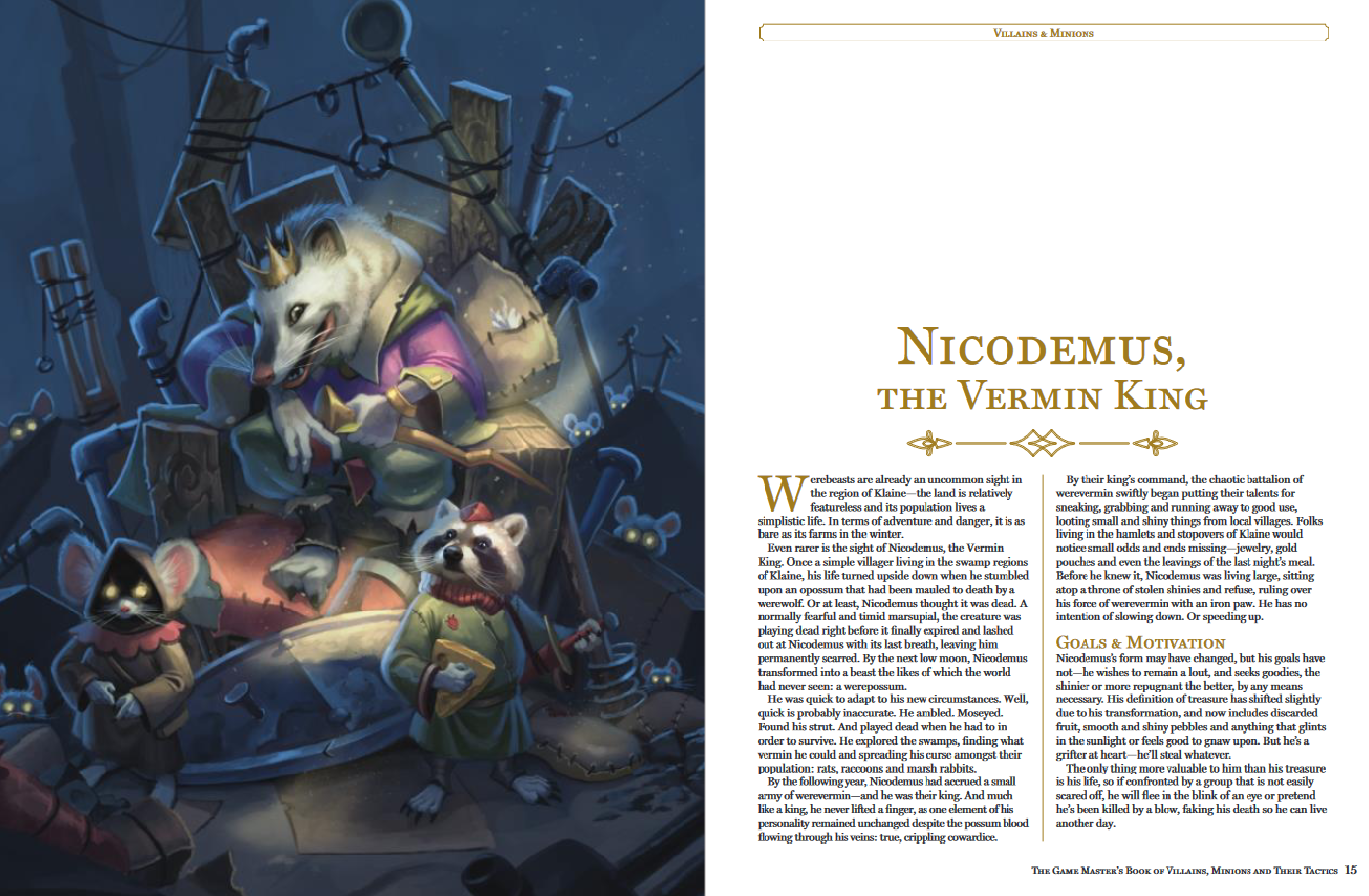 Topix Media Lab - Wholesale Fantasy - The Game Master's Book of Villains, Minions and Their Tactics2