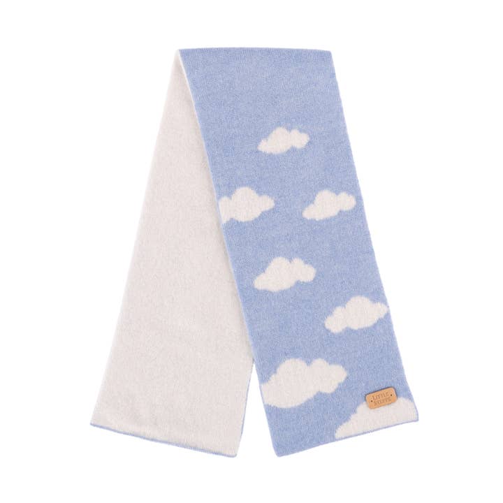 "Cloudy" Baby & Kids Cashmere Scarf for wholesale by Little Steppe
