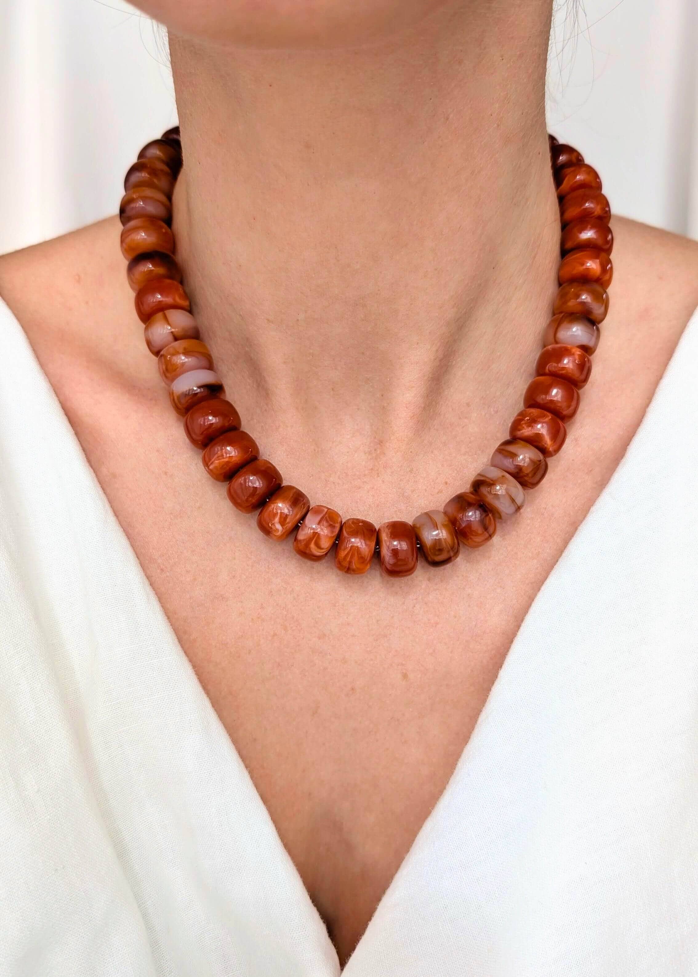 L'Atelier d'Artémis - Wholesale Beaded/Pearl Necklace - CLAUDIA necklace7