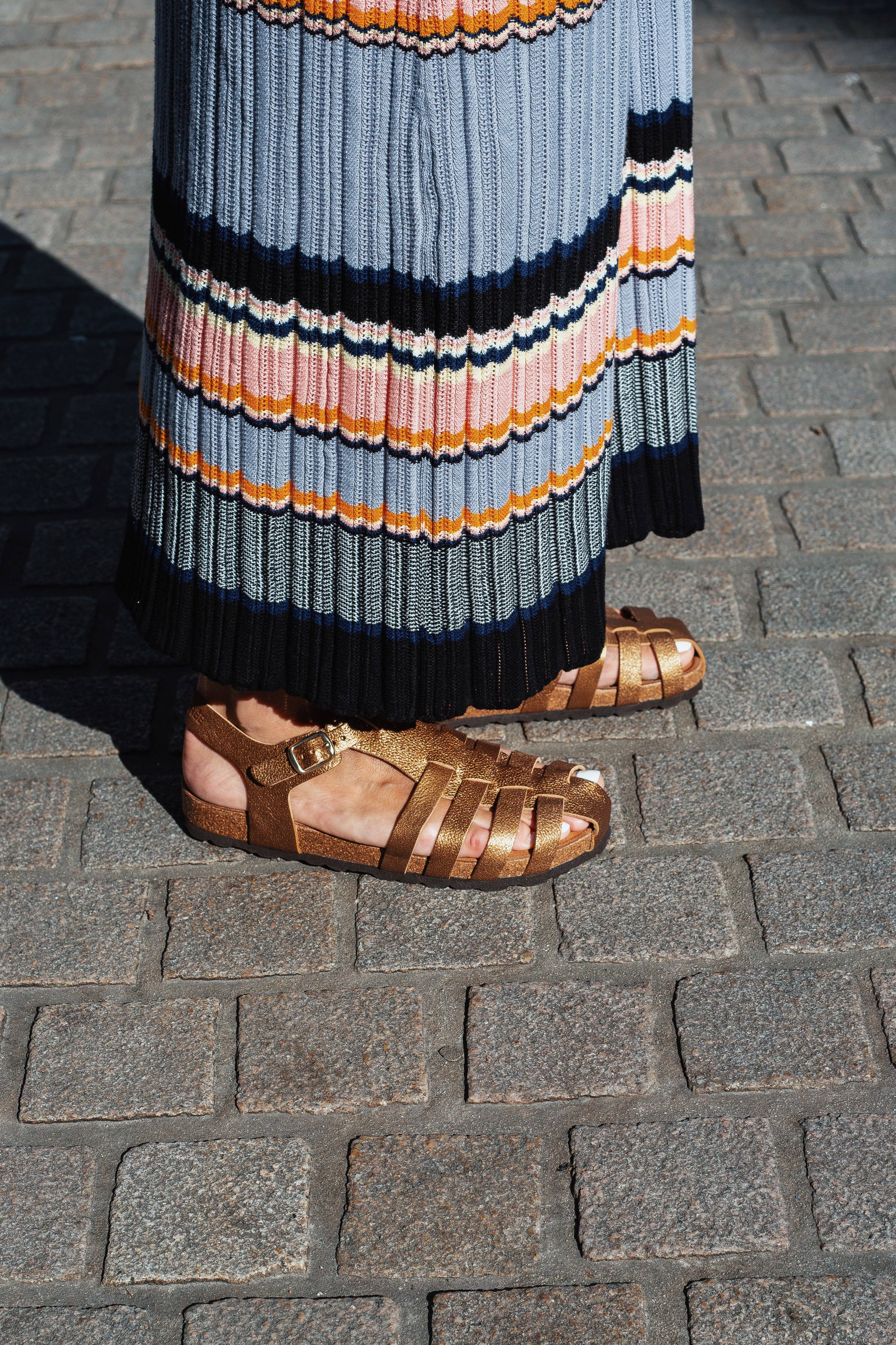 NAZARÉE - Wholesale Sandals - Women's - GAÏA Well-being Bronze1