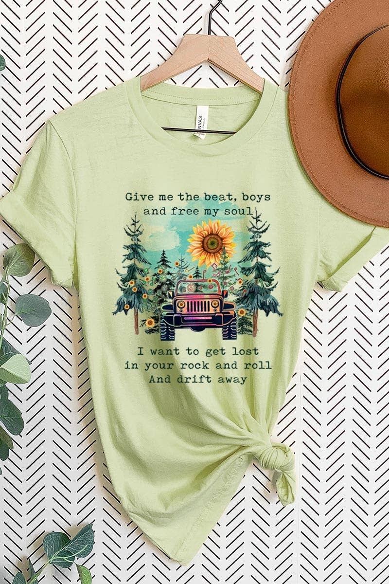 COLORBEAR - Vente T-shirt à imprimés – unisexe - DONNEZ-MOI LE RYTHME T-SHIRT UNISEXE À MANCHES COURTES19