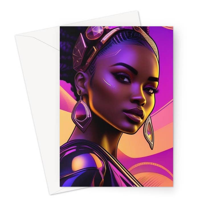 Urban Glow Greeting Card for wholesale by D'Sare