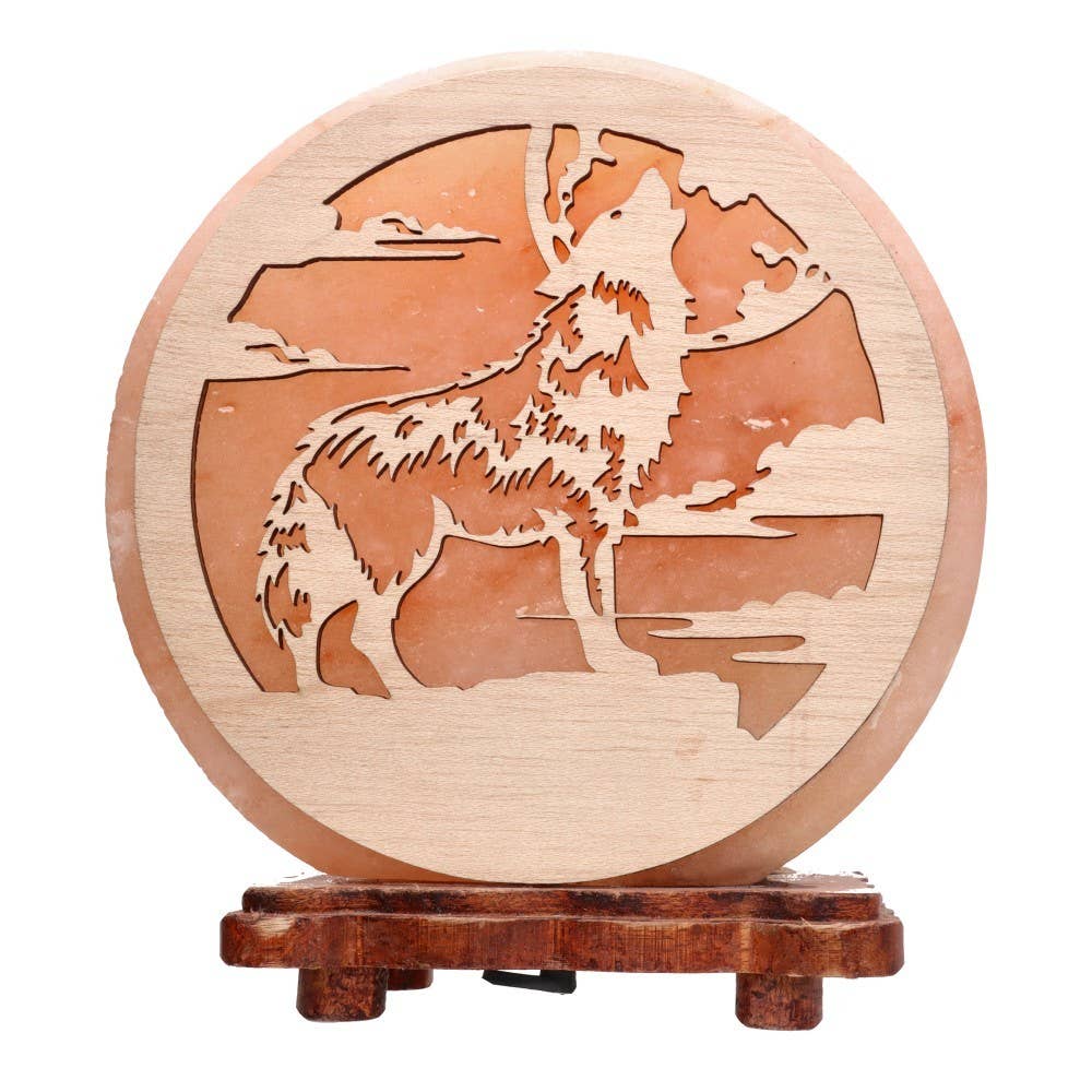 Vives de la Cortada S.L – wholesale Salt lamp – Wolf Salt Lamp2