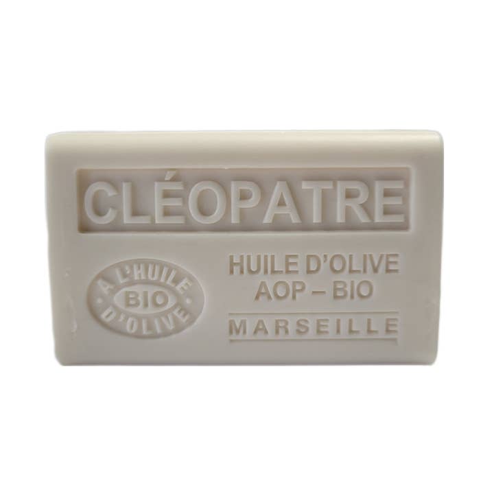 AOP - Økologisk olivenoliesæbe cleopatre for engroshandel hos Savons.nl - Savon de marseille distributeur