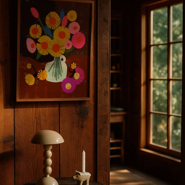 Anisa Makhoul - Wholesale Art Print - Art Print - Pink Bouquet