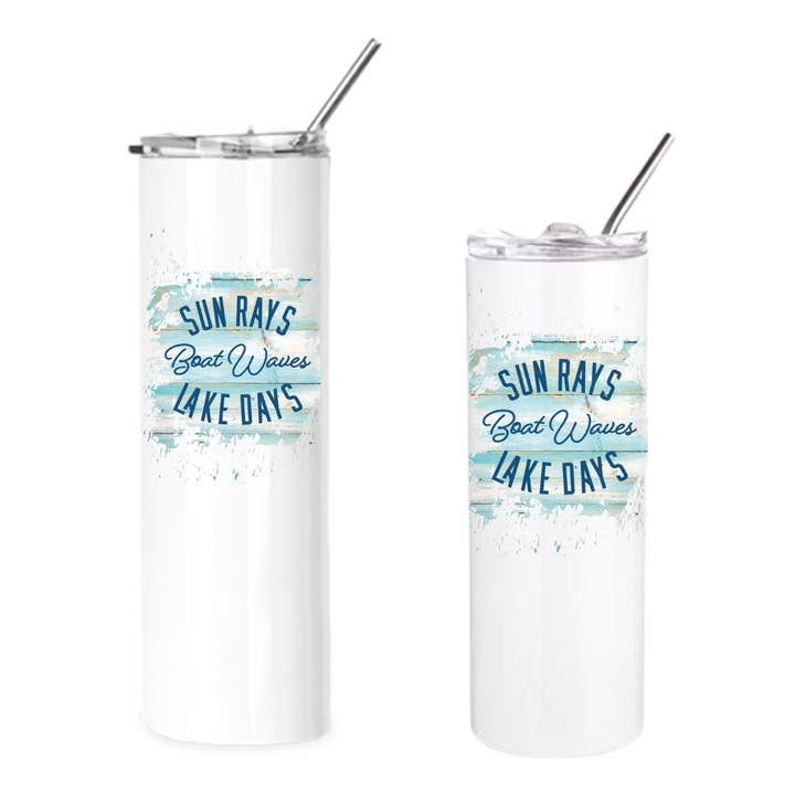 Insulated Tumblers | Sun Rays Lake Days for wholesale by Creative Compass