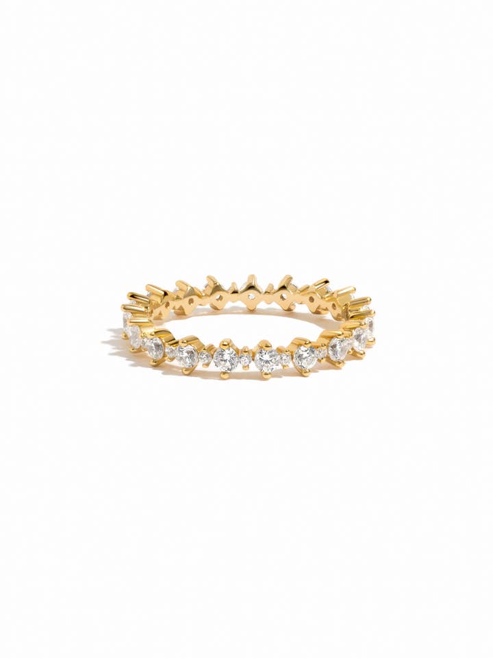 Rebecca Eternity Ring for wholesale by Sami Jewels