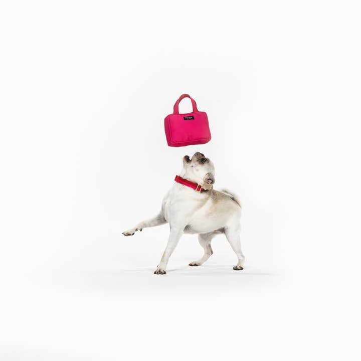 Kate Spade New York by Lifeguard Press - Wholesale Pet Chew Toy - Dog - Dog Chew Toy, Pink Handbag
