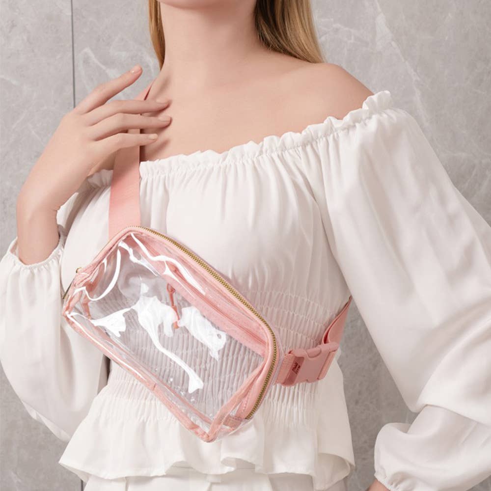 Sensibling Corp. - Vente Sac ceinture – femme - Sac transparent à bandoulière / banane4