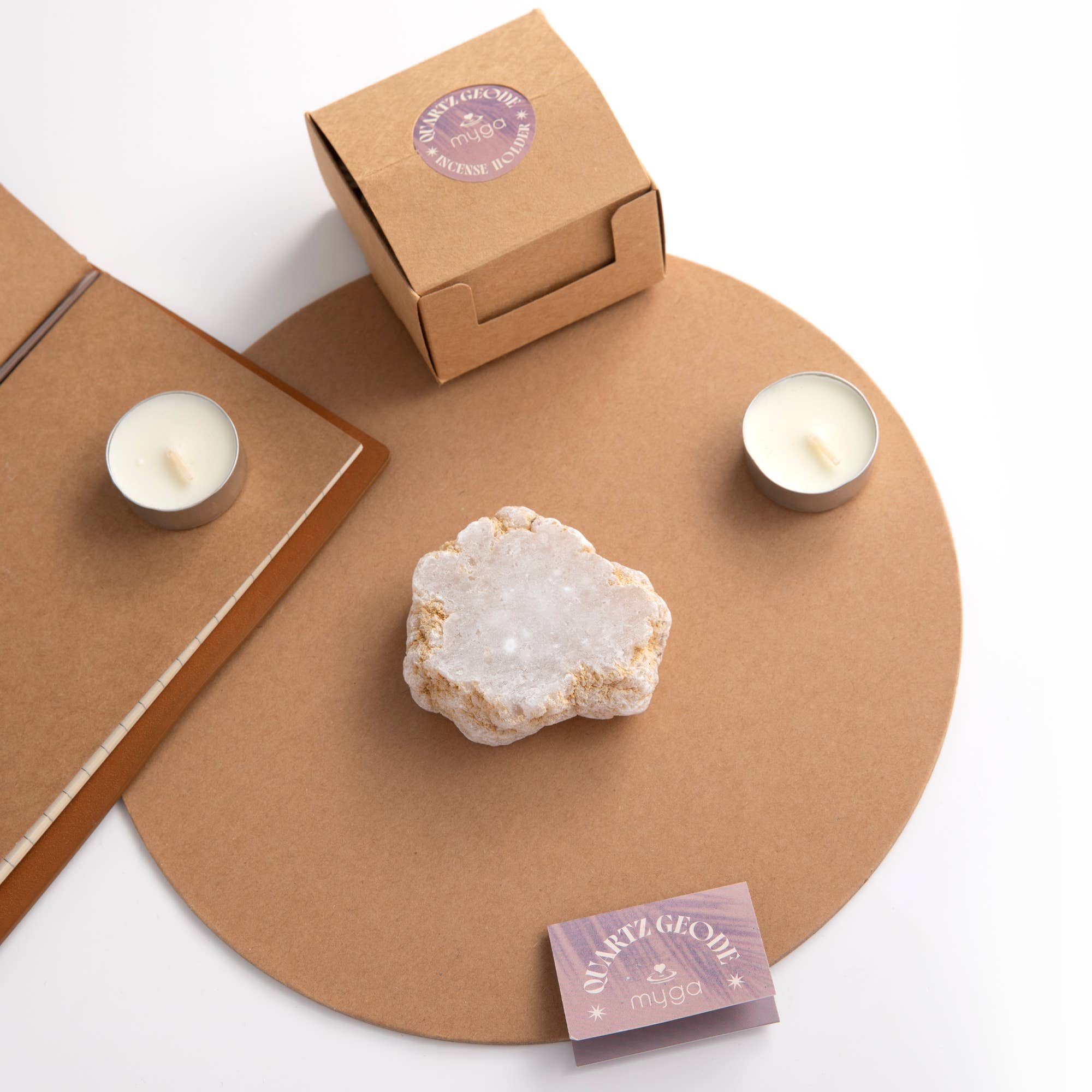 Myga - Vente Porte-encens - Porte-encens Cristal Individuel (Recharges)11