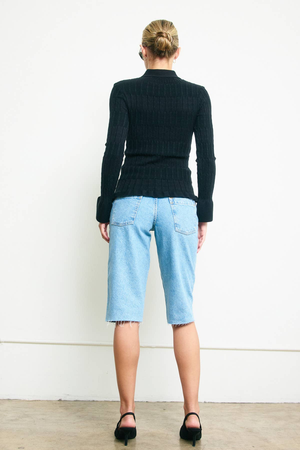 RAISONNEL - Wholesale Cardigan - Women's - Knitted Collar Cardigan - RSW10874