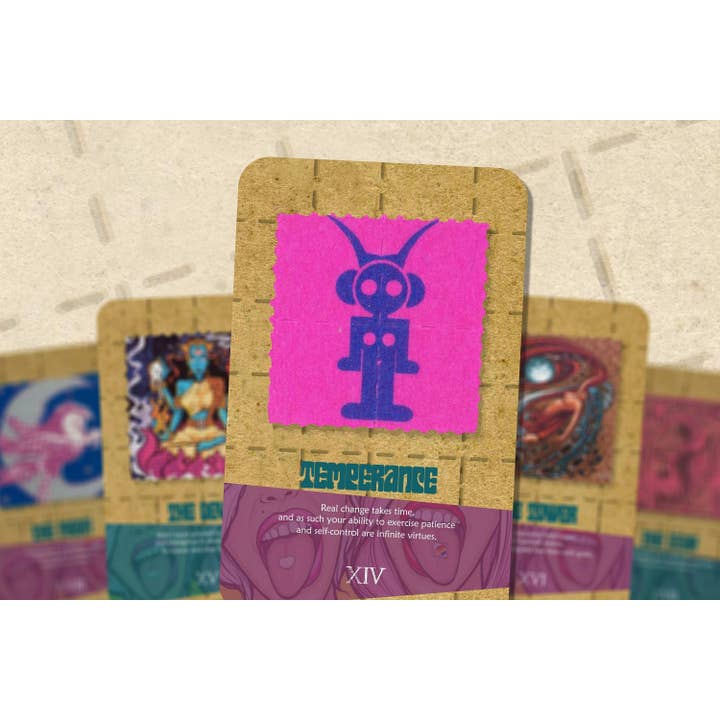 IBIZA TAROT - Vendita all'ingrosso Tarocchi - The Acid Tarot - Arcani Maggiori - LSD Tarot2